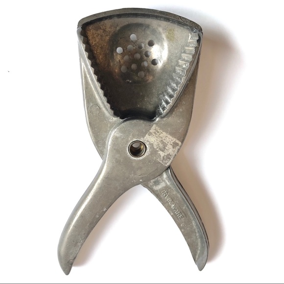 Vintage IRVIN WARE Lemon Lime Citrus Juicer Hand Held Aluminum - Picture 4 of 11